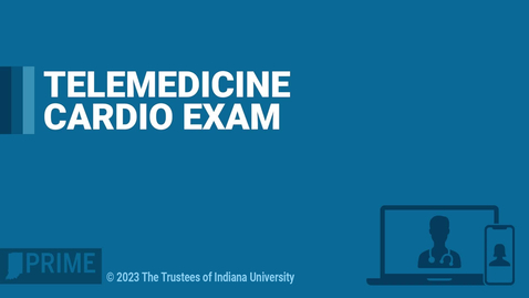 Thumbnail for Cardio Exam