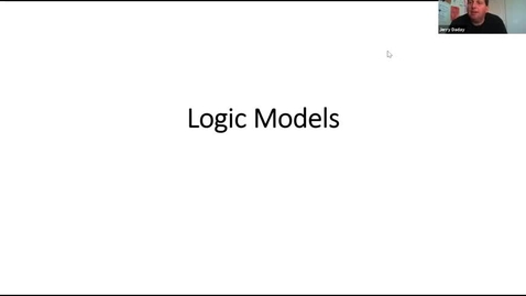 Thumbnail for entry 11 - Designing a Logic Model for Your CEG Project