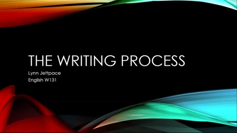 Thumbnail for Jettpace W131 Writing Process