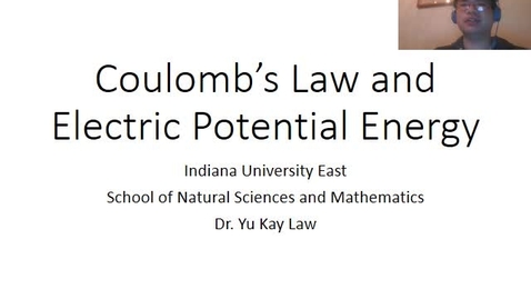 Thumbnail for entry Electrostatics