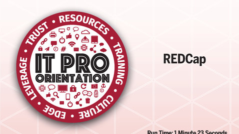 Thumbnail for REDCap