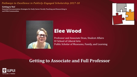 Thumbnail for Getting to Yes!  Essential Documentation Strategies for Public Scholar - Associate to Full Professor
