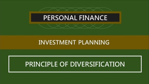 Thumbnail for F260 10-3 The Principle of Diversification