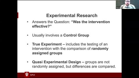 Thumbnail for entry 8 - Determining Research Methods for Your CEG Project