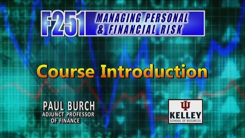 Thumbnail for entry F251 00 Course Introduction