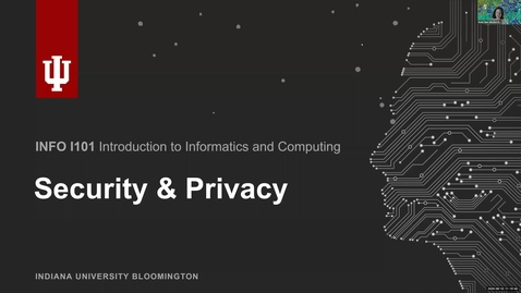 Thumbnail for INFO I101 - BiT - Security
