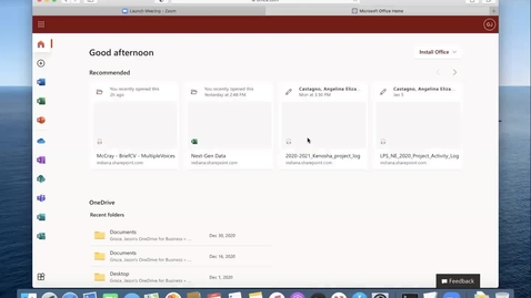 Thumbnail for Install OneDrive and Sync Folders - Mac