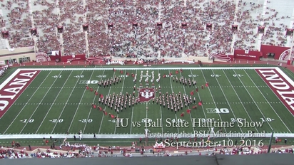 2016 09 10 Vs Ball State Halftime Indiana University