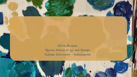 Thumbnail for 2025 Olivia Borman Adapting Art: Empowering Hospitalized Children with Disabilities through Art Therapy
