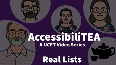 Thumbnail for Real Lists