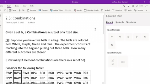 Thumbnail for S&amp;P 2.5: Combinations