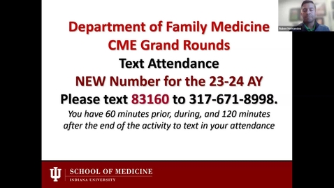 Thumbnail for 2023-11-08-Toyia Stevenson-Management of Irritable Bowel Syndrome in Adults