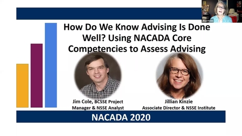 Thumbnail for entry NACADA 2020 Advising Quality presentation Cole and Kinzie