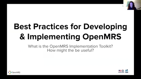 Thumbnail for 2024 Fundamentals Academy: Best Practices for Developing &amp; Implementing OpenMRS