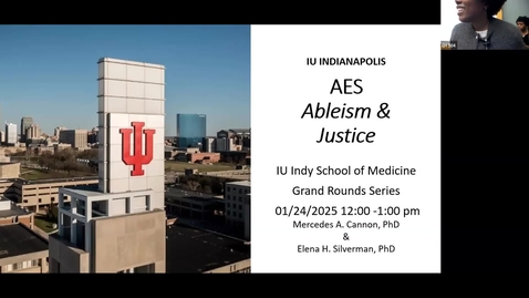 Thumbnail for Medicine Grand Rounds 1/24/2025: “Disability &amp; Ableism In Higher Education” Mercedes A. Cannon PhD Director of Accessible Educational Services (AES)Elena H. Silverman, PhD Accessible Educational Services Interim Associate Director