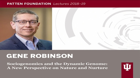 Thumbnail for Patten Lecture: Gene Robinson