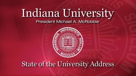 Thumbnail for 2012 State of the University Address