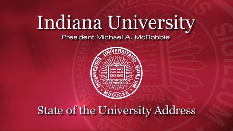 Thumbnail for entry 2012 State of the University Address