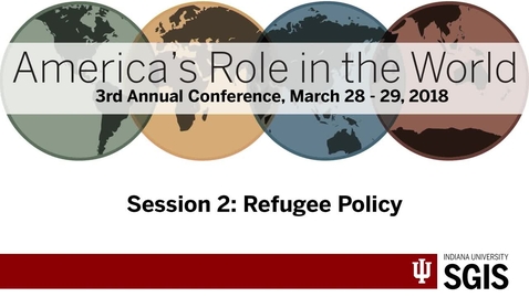 Thumbnail for entry America’s Role in the World 2018 - Session 2: Refugee Policy