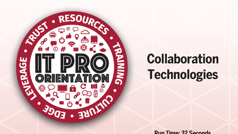 Thumbnail for Collaboration Technologies