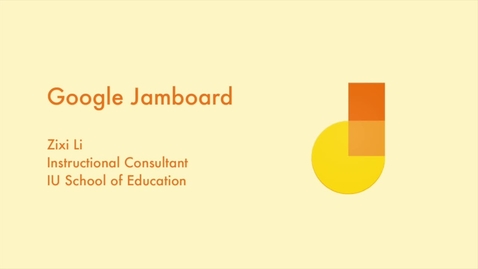 Thumbnail for _Using Google Jamboard
