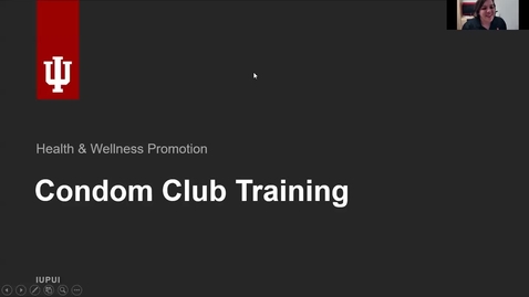 Thumbnail for entry Condom Club Training Webinar