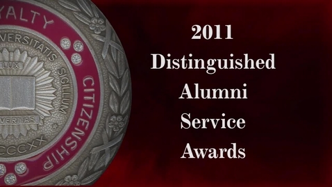 Thumbnail for Distinguished Alumni Service Awards