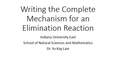Thumbnail for Complete Mechanism for Elimination