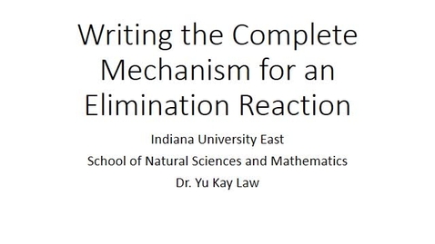 Thumbnail for entry Complete Mechanism for Elimination