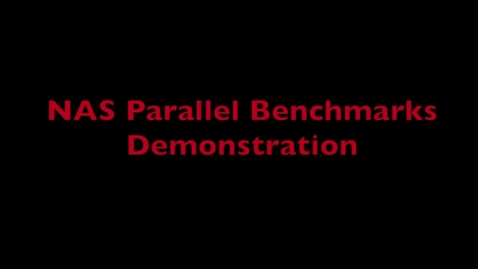 Thumbnail for entry L4 NAS Parallel Demo