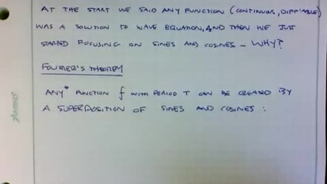 Thumbnail for Fourier Series