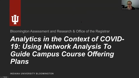 Thumbnail for Learning Analytics in the Context of COVID-19  A Case Study of Using Network Analysis to Guide Campus Course Offering Plans
