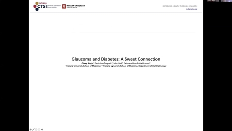 Thumbnail for entry Glaucoma and Diabetes: A Sweet Connection