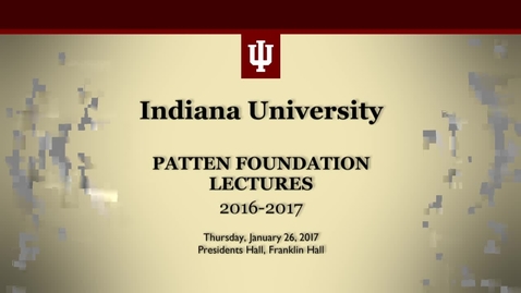 Thumbnail for Patten lecture: Franco Moretti