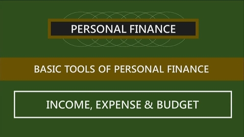 Thumbnail for F152 02-2 Income, Expenses &amp; Budgets