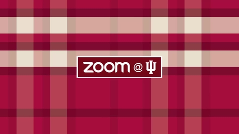 Thumbnail for Zoom Quickstart for Workshops and Events