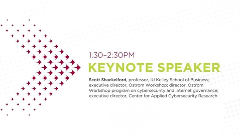 Thumbnail for I-Light Day 1 (2022)_Keynote speaker Scott Shackelford