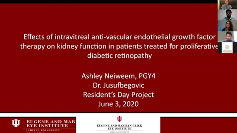 Thumbnail for entry Effects of intravitreal anti-VEGF therapy of kidney function in patients treated for proliferative diabetic retinopathy