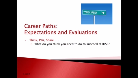 Thumbnail for Career Paths: Expectations and Evaluations