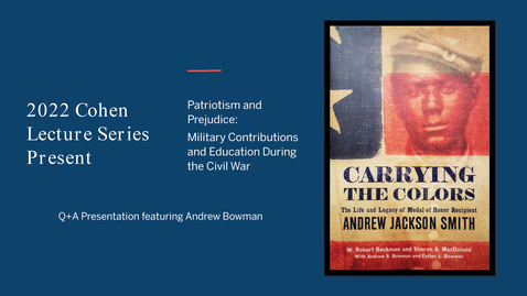 Thumbnail for Andrew Bowman Interview - 2022 Cohen Lecture Series