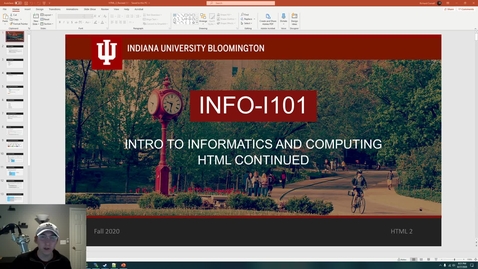 Thumbnail for INFO-I101 Lab-HTML 2 - Part 1