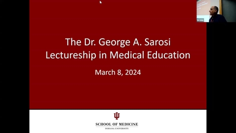 Thumbnail for Medicine Grand Rounds 3/21/2025: “Equitable Recruitment in Medical Education: How To Do It and Why It Matters” Geneva Tatem, MDClinical Professor of Medicine, Michigan State University College of Human Medicine Associate Division Head, Henry Ford Health