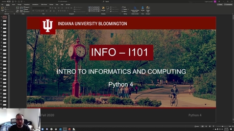 Thumbnail for INFO I101 Lab - Python 4-Part 1