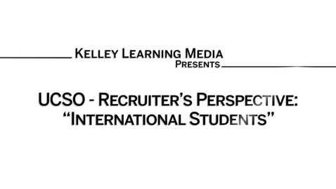 Thumbnail for entry Recruiter perspective