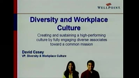 Thumbnail for Z340 David Casey - Diversity and Workplace Culture