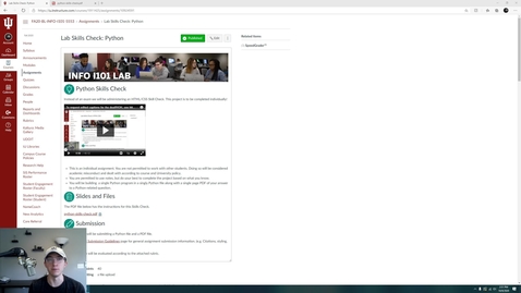 Thumbnail for INFO I101-Python Skills Check