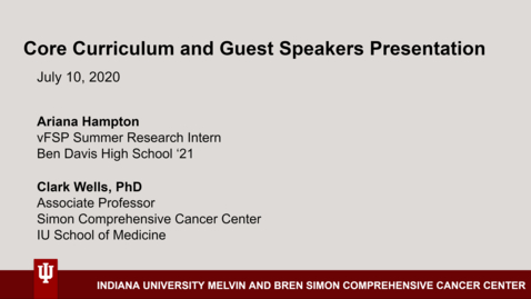 Thumbnail for Ariana Hampton Curriculum Presentation