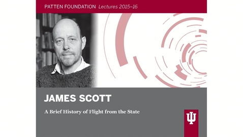 Thumbnail for entry Patten lecture: James Scott