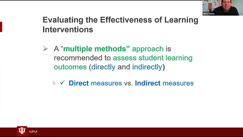 Thumbnail for entry 12 - Determining Evaluation Measures and Methods