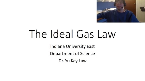 Thumbnail for Ideal Gas Law